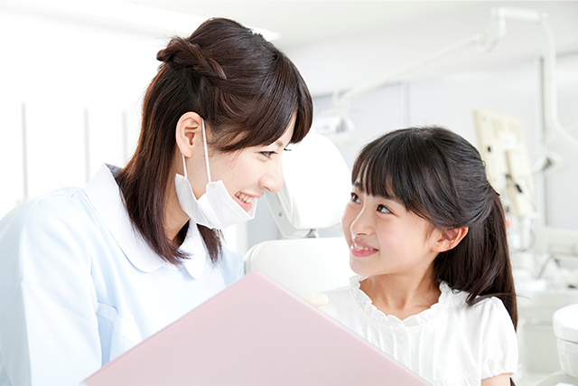 丁寧な歯磨きの仕方をお教えします。